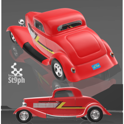 Ford Hot Rod ZZ Top